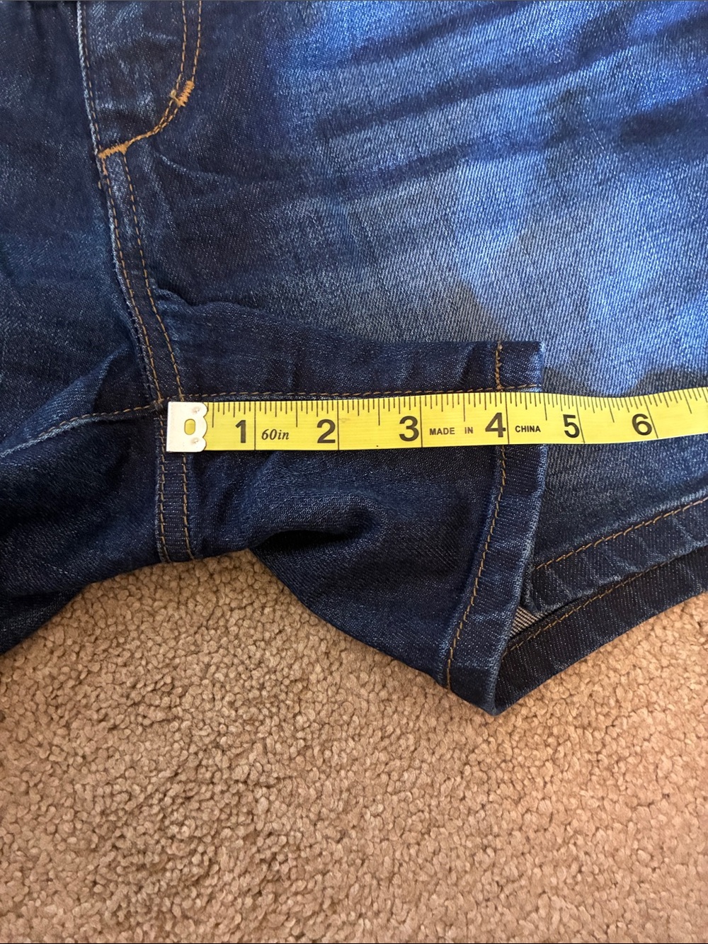 Joe's Jeans Secret Fit Belly Over the Belly Maternity Denim Shorts size 29 - Picture 4 of 5